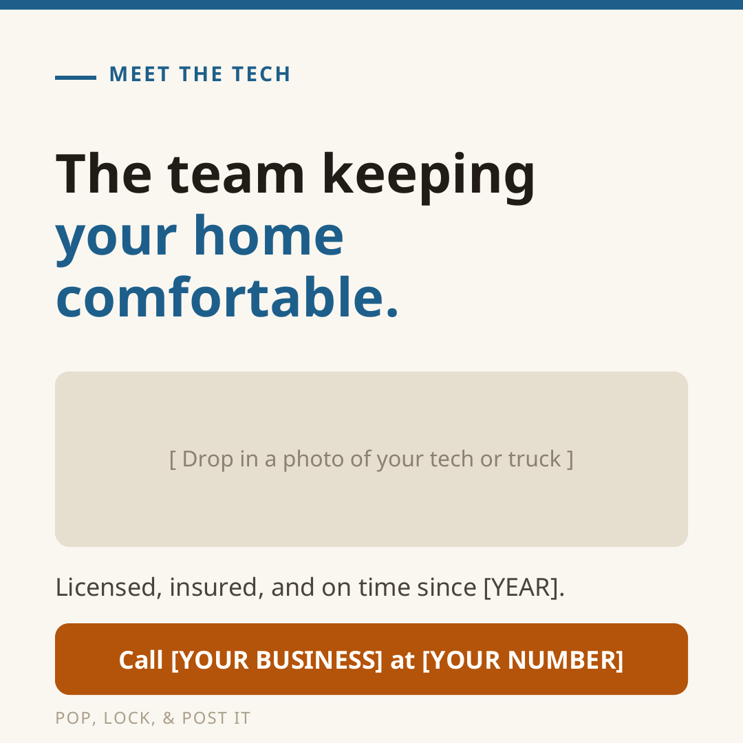 The Team Keeping Your Home Comfortable